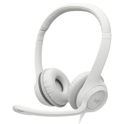 Imagem de Headset Corporativo Logitech H390 USB Branco