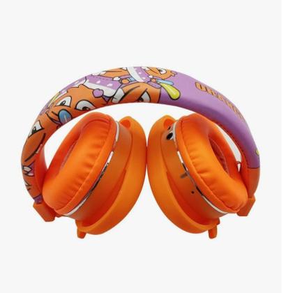 Imagem de Headset Fone Infantil  Bluetooth Monsters Cartoon Sem Fio para Crianças