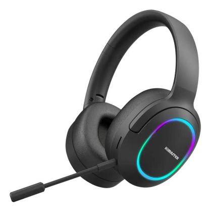 Imagem de Headset Gamer Bluetooth Rgb Microfone Removivel K25 Preto