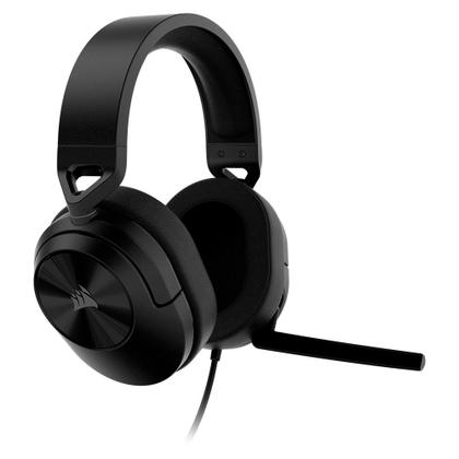 Imagem de Headset Gamer Corsair HS55 Surround v2, Carbono - CA-9011389-WW