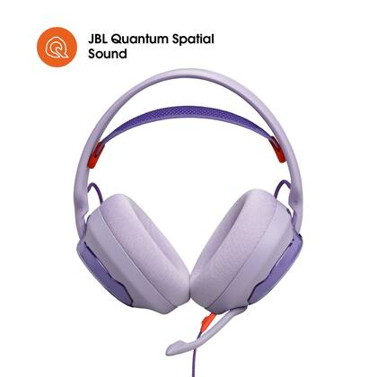 Imagem de Headset Gamer fone de Ouvido JBL Quantum 250 Violeta com Microfone Destacável Som Surround Compatível PC PS Xbox