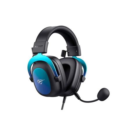 Imagem de Headset Gamer Havit H2002U Pro, High-end, Surround Virtual 7.1, Espuma De Memoria, Preto e Azul - HV-H2002U Pro