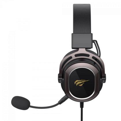 Imagem de Headset Gamer Havit H2008D, 3.5mm, Drivers de 50mm, Múltiplas Plataformas, Black/Red