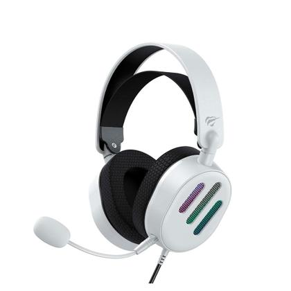 Imagem de Headset Gamer Havit H2038U, RGB, 7.1, Driver 50mm, USB, Branco