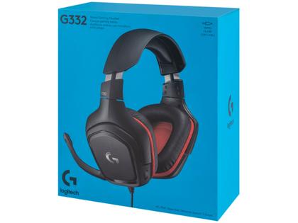Imagem de Headset Gamer Logitech G332 PC PS4 Xbox One Preto