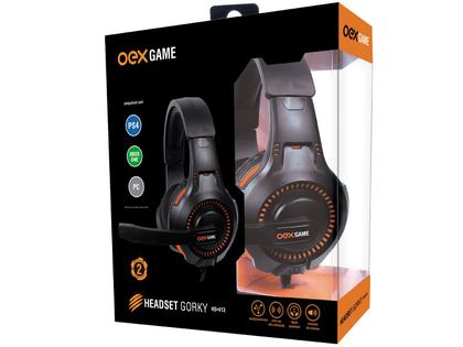 Imagem de Headset Gamer Multiplataforma Gorky Hs413 Oex Ps5 Xbox Preto