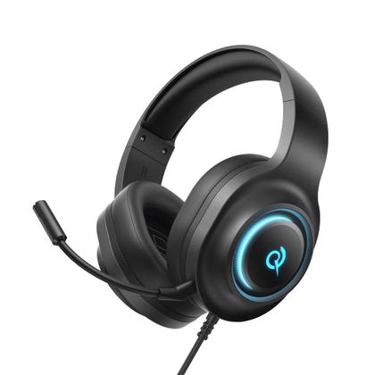 Imagem de Headset Gamer QCY Heroad V200 Pro RGB Som 7.1 Surround Com Fio USBA Driver 50mm