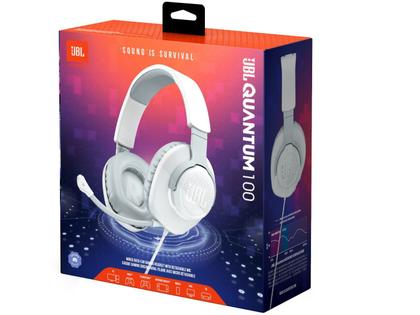 Imagem de Headset Gamer Quantum 100 Branco JBL