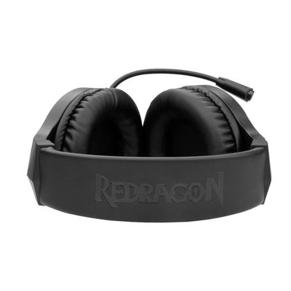 Imagem de Headset Gamer Redragon H260-RGB Hylas / Drivers 50MM / P2 / USB / Adaptador 3.5MM - Preto