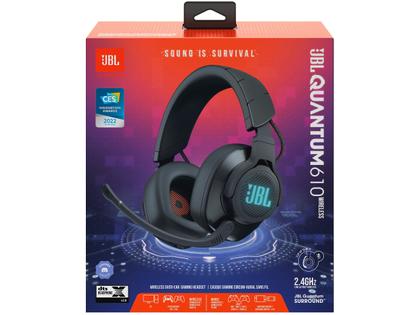 Imagem de Headset Gamer Sem Fio JBL Quantum 610 Wireless Bluetooth Driver 50mm Preto