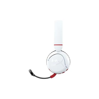 Imagem de Headset Gamer Sem Fio Kids HyperX Cloud Mini, Bluetooth, Driver 30mm, USB-C, Branco - 7G8F2AA