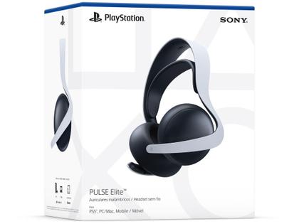 Imagem de Headset Gamer Sony PlayStation Pulse Elite sem Fio - PS5 USB P2 Branco