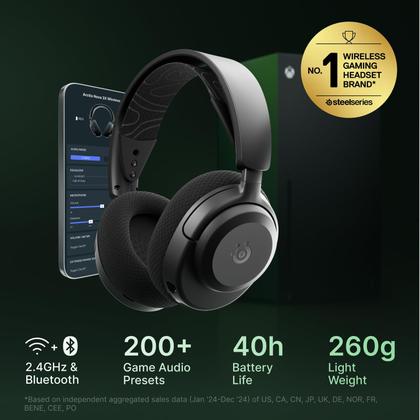 Imagem de Headset Gamer SteelSeries Arctis Nova 3X Wireless 40H