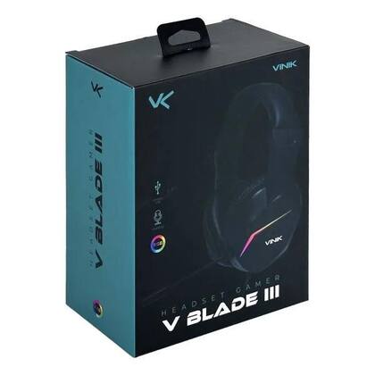Imagem de Headset gamer usb v. blade iii  led rgb  vinik