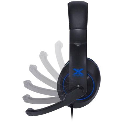 Imagem de Headset Gamer Vinik VX Gaming V Blade II, Drivers 40mm, Preto e Azul - 29379