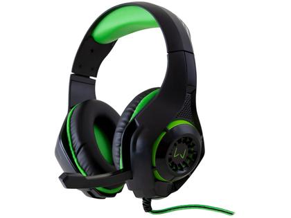 Headset Gamer Warrior Rama PH299 para PC - Xbox One e PS4 P2 Verde Imagem de Headset Gamer Warrior Rama PH299 para PC