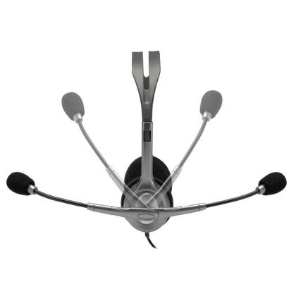 Imagem de Headset Logitech Estéreo Analógico H111 Cinza