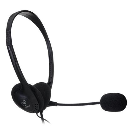 Imagem de Headset Office Keytime Standard Com Microfone 30mm 3.5mm Preto- KYT00026