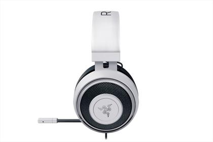 ヘッドホン Razer KRAKEN 7.1 V2 OVAL MERCURY WHITE Headset Razer Kraken Pro V2 (PS4, PC, MAC) - Branco Oval - Headset