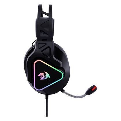 Imagem de Headset Redragon Cadmus Rgb 7.1 Surround Usb Drivers De 53mm Preto H370