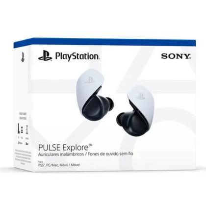 Imagem de Headset Sem Fio Gamer Sony Pulse Explore PC PS5 Branco  CFIZWE1L