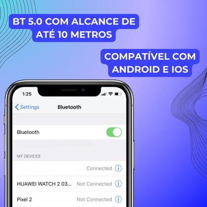 Imagem de Headset Sem Fio: Ideal para Esportes e Uso Prolongado