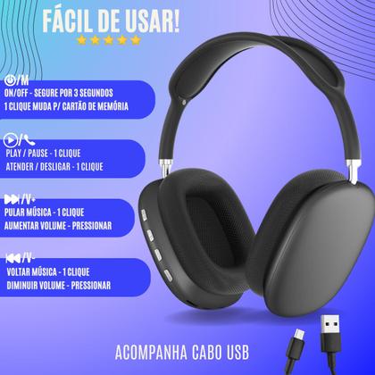 Imagem de Headset Sem Fio: Ideal para Esportes e Uso Prolongado