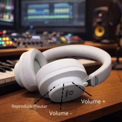 Headset Wireless Onistek FN647 Sem Fio Bluetooth 5.4 - Headset