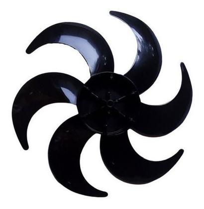Imagem de Hélice Do Ventilador Philco Turbo Zes De 6 Pás 30cm Preto