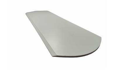 Imagem de Hélice Pá Ventilador de Teto em Madeira MDF - Sem Furo - Branca - Kit com 3 Unidades