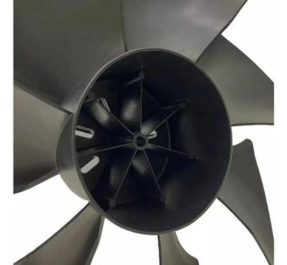 Imagem de Helice Ventilador Ar Condicionado Barril Samsung 7 9 12 Btus Preta Ou Branca