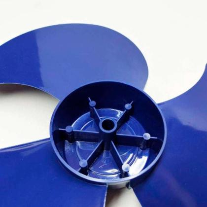 Imagem de Hélice Ventilador Faet 1/2 Lua 30cm 3 Pás Azul