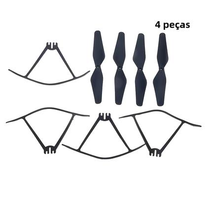 Imagem de Hélices De Drone Dobráveis De 12cm Com Lâminas De 120mm, Kit De Peças De Reposição Para