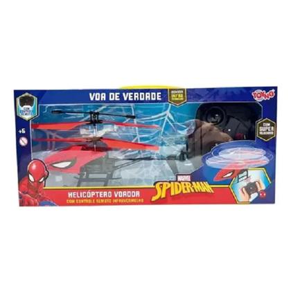 Imagem de Helicóptero Controle Remoto Infra Vermelho Home Aranha - Toyng