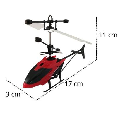 Imagem de Helicóptero Indução Recarregável Com Cabo Usb Brinquedo