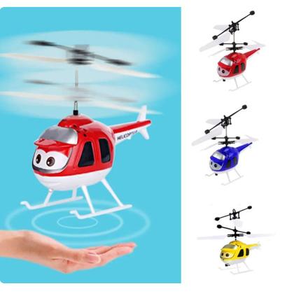 Imagem de Helicóptero Infantil C/ Sensor Luz Mini Drone C/ Controle