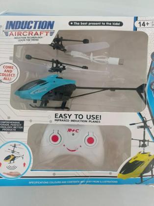 Imagem de Helicóptero Infantil C/ Sensor Luz Mini Drone Recarregável
