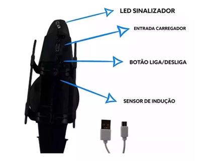 Imagem de Helicóptero Sensor Mão Indução Bateria Recarregável Voa Verdade