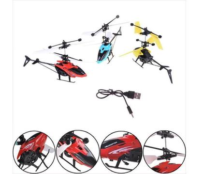 Imagem de Helicóptero Sensor Mão Indução Bateria Recarregável Voa Verdade
