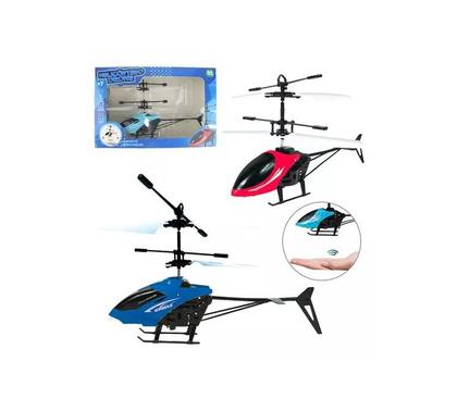 Imagem de Helicóptero Sensor Mão Indução Bateria Recarregável Voa Verdade