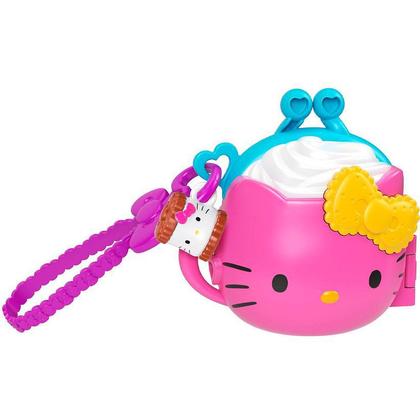 Hello kitty acessório sanrio compacto mini - mattel gvb27