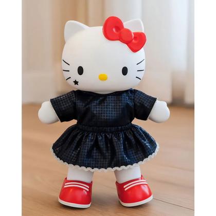 Imagem de Hello Kitty Boneca Grande Roupa De Pano Brinquedo Original