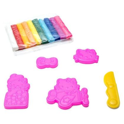 Imagem de Hello Kitty Maleta com Massinha de Modelar 10 Cores Leo&Leo