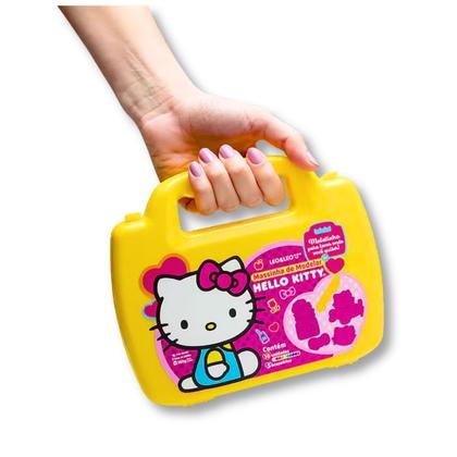 Imagem de Hello Kitty Maleta com Massinha de Modelar 10 Cores Leo&Leo