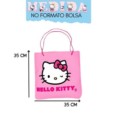 Imagem de Hello Kitty Toalha De Praia e Bolsa 2 Em 1 Estampada