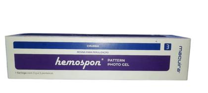 Imagem de Hemospon Pattern Photo Gel Vermelho 3g - Maquira