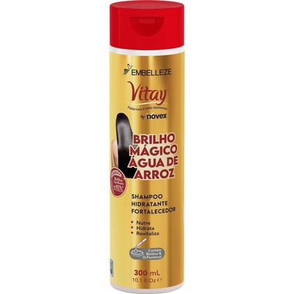 Imagem de Hene Em Gel Rena Preto Natural 03x180gr Pouch+Brilho Magico Agua de Arroz Kit Tratamento 1kg Incolor