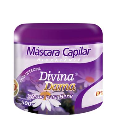 Imagem de Hene em Po Divina Dama 05x50gr (Incolor, Chocolate, Preto, Azulado, Castanho)+Mascara 500gr Incolor