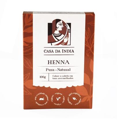 Imagem de Henna Casa da Índia Natural 5 cx 