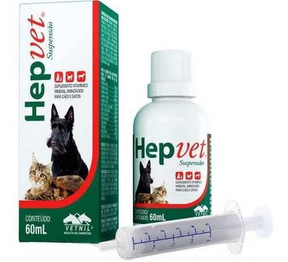 Imagem de Hepvet Vetnil Para Cães E Gatos 60ml